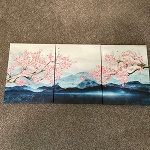 Cherry blossom wall art